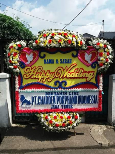 Karangan Bunga Pernikahan  di Kerinci